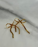 RAËLIV - Brit Bow Earrings - Gold - CoCapsules