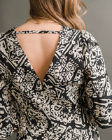 ICHI - Block Printed Dress - CoCapsules