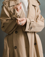 ICHI - Belted Trench Coat - Tan - CoCapsules