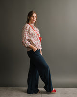 ICHI - Romantic Floral Blouse - CoCapsules