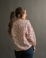 ICHI - Romantic Floral Blouse - CoCapsules
