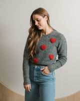 Molly Bracken - Eva Heart Sweater - CoCapsules