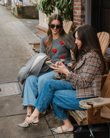 Molly Bracken - Plaid Double-Breasted Coat - CoCapsules