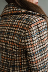 Molly Bracken - Plaid Double-Breasted Coat - CoCapsules