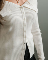 Greylin - Clara Off-Shoulder Cardigan - CoCapsules