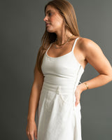 Lace-Up Utility Dress