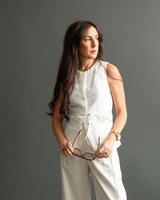 Hadley Linen Vest