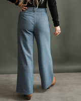 Woven Wool Trouser