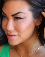 RAËLIV - Morgan Bamboo Hoops - Gold - CoCapsules