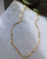 RAËLIV - Paperclip Necklace - Gold - CoCapsules