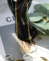 RAËLIV - Paperclip Necklace - Gold - CoCapsules