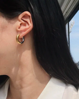 RAËLIV - Dakota Dual Hoops - CoCapsules