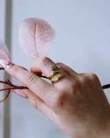 Thaya Ring - Gold/White Gold