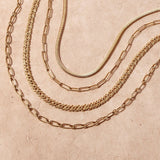 Brook & York - Izzy Herringbone Necklace - CoCapsules