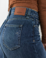  Hidden Jeans - Denim Midi Skirt - CoCapsules
