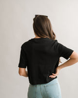 Mavi - Riley Crew Tee - Black - CoCapsules