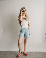 Pima Crew Tee - White