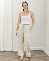 Rhythm - Umi Sweater Tank - White - CoCapsules