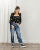 Saltwater Luxe - Floral Peplum Top - CoCapsules