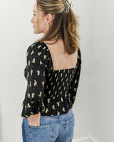 Saltwater Luxe - Floral Peplum Top - CoCapsules