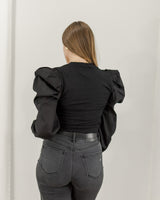 Molly Bracken - Puff Sleeve Blouse - CoCapsules