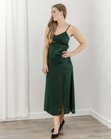 Saltwater Luxe - Crushed Satin Dress - CoCapsules