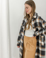 tentree - Plaid Duster Shacket - CoCapsules