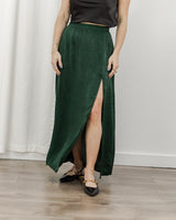 Saltwater Luxe - Crushed Satin Skirt - CoCapsules