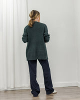 Mavi - Flat Front Trouser - Navy - CoCapsules