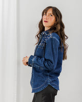 Florez - Bedazzled Denim Jacket - CoCapsules