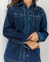 Florez - Bedazzled Denim Jacket - CoCapsules