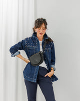 Florez - Bedazzled Denim Jacket - CoCapsules