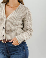 tentree - Stillwater Cardigan - Warm Oak - CoCapsules