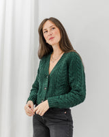 Stillwater Cardigan - Teal Green