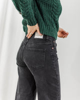 Florida Wide Jean - Dark Smoke