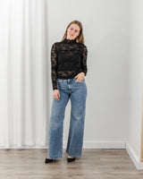 Florida Wide Jean - Dark Washed