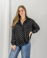 Molly Bracken - Dot Satin Blouse - CoCapsules