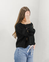 Saltwater Luxe - Tiny Rosette Sweater - CoCapsules