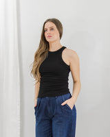 Mavi - Essential Crew Tank - Black - CoCapsules