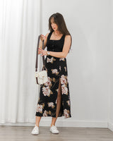 Saltwater Luxe - Floral Midi Skirt - CoCapsules