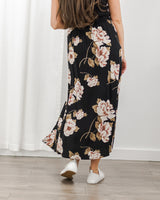Saltwater Luxe - Floral Midi Skirt - CoCapsules