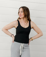 Glyder - Sculpt Skimmer Tank - Black - CoCapsules