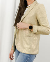 Molly Bracken - Gold Blazer - CoCapsules