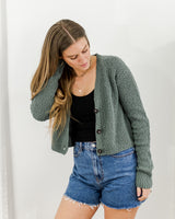 Rhythm - A-Line Denim Shorts - CoCapsules
