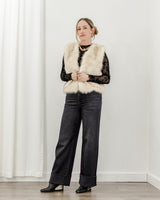 Hidden Jeans - Cuffed Dad Jeans - Charcoal - CoCapsules