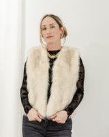 Molly Bracken - Faux Fur Vest - CoCapsules