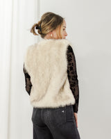 Molly Bracken - Faux Fur Vest - CoCapsules