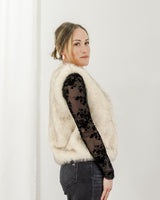 Molly Bracken - Faux Fur Vest - CoCapsules