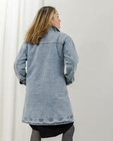 Saltwater Luxe - Sherpa Denim Duster - CoCapsules