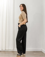 Molly Bracken - Mock Neck Sweater Tee - CoCapsules